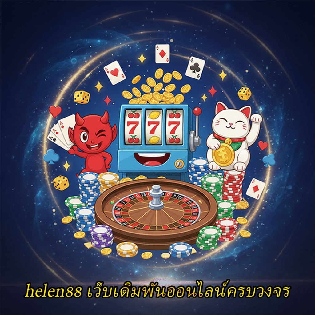 helen88 เว็บเดิมพันออนไลน์ครบวงจรที่นักเล่นเลือกใช้มากที่สุด