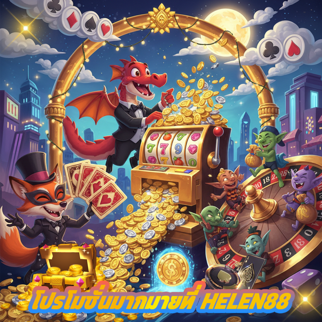 ทำไมต้องเลือกเล่นกับ helen88 แพลตฟอร์มที่มาแรงที่สุดในตอนนี้