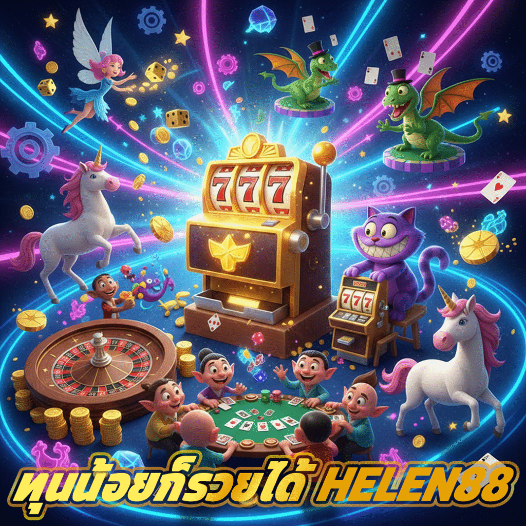 ทำความรู้จักกับ helen88 แพลตฟอร์มเกมออนไลน์ระดับมาตรฐาน